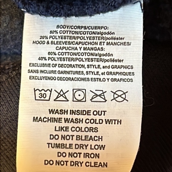 NFL Mens New England Patriots Hoodie Size Large - Picture 11 of 12